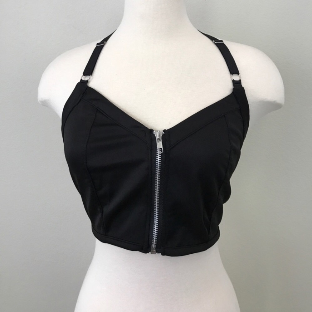 Nasty Gal open back Crop Top